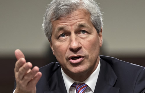 A great comeuppance – courtesy of the CEO of JP Morgan, my weekly blog